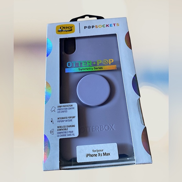 🦦🫧OTTERBOX+POP🫧🦦 *symmetry series* iPhone XS Max CASE - Picture 1 of 15